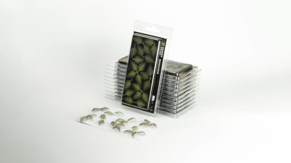 Gamers Grass - Bracken Laser Cut Plants (22)