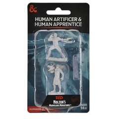 Dungeons & Dragons: Nolzur's Marvelous Unpainted Miniatures - W19 Human Artificer & Human Apprentice