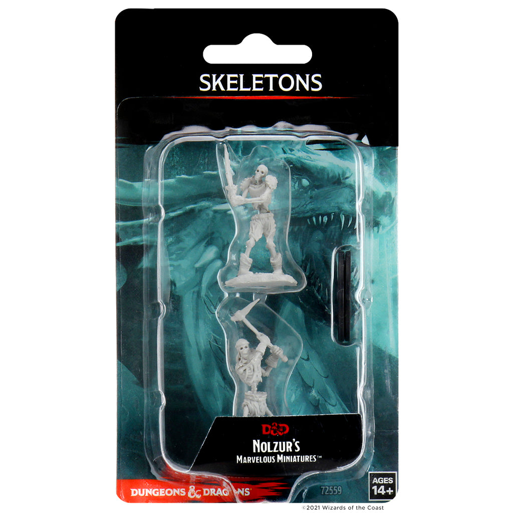 Dungeons & Dragons: Nolzurs Marvelous Unpainted Miniatures - W01 Skeletons