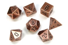 Chessex Metal: Poly Copper (7)