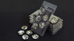 40mm Winter Round Battle Ready Bases (5)
