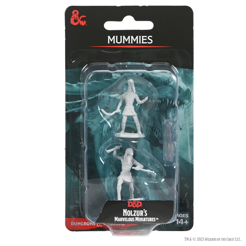 Dungeons & Dragons: Nolzurs Marvelous Unpainted Miniatures - W21 Mummies
