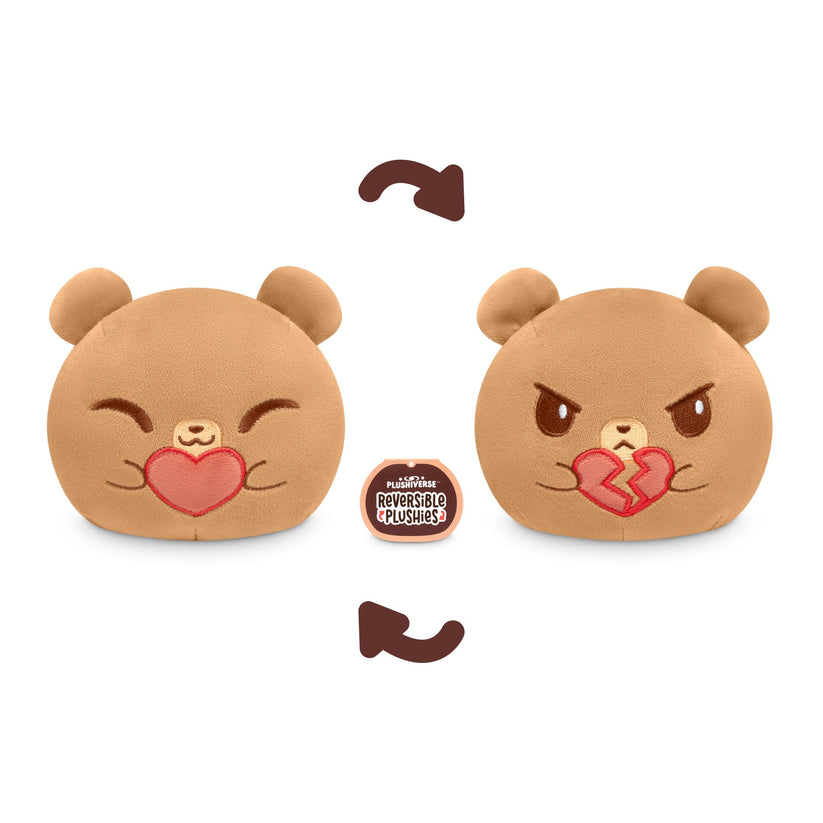 Plushiverse: Reversible Plushie 4in - Beary Loving
