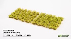 6mm Green Shrub Tufts (70) (Self Adhesive)