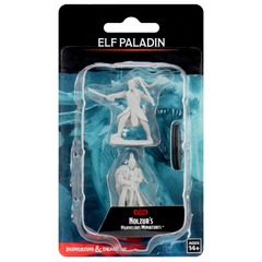 Dungeons & Dragons: Nolzur's Marvelous Unpainted Miniatures - W09 Male Elf Paladin