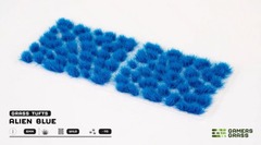 Gamers Grass - 6mm Alien Blue Grass Tufts (70) (Self Adhesive)