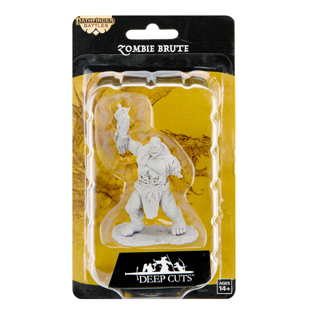 Pathfinder Deep Cuts Unpainted Miniatures: W16 Zombie Brute