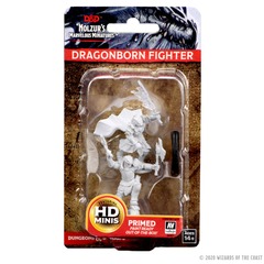 Dungeons & Dragons: Nolzur's Marvelous Unpainted Miniatures - W04 Dragonborn Female Fighter