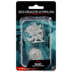 Dungeons & Dragons: Nolzur's Marvelous Unpainted Miniatures - W10 Red Dragon Wyrmling