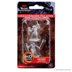 Dungeons & Dragons: Nolzur's Marvelous Unpainted Miniatures - W05 Dragonborn Female Paladin