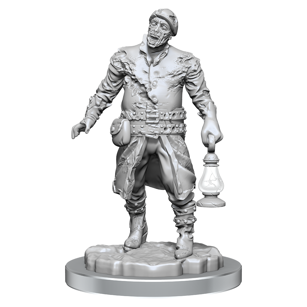 WizKids Deep Cuts Unpainted Miniatures: W18 Zombies