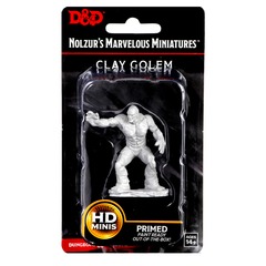 Dungeons & Dragons: Nolzur's Marvelous Unpainted Miniatures - W10 Clay Golem