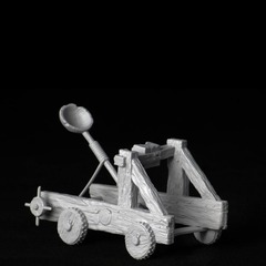 WizKids Deep Cuts Unpainted Miniatures: W12.5 Catapult (See WZK 73731 for available inventory)
