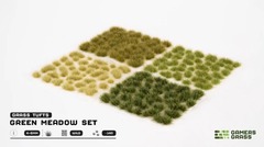 Gamers Grass - 4-6mm Green Meadow Tuft Set (140) (Self Adhesive)