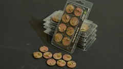 32mm Badlands Round Battle Ready Bases (8)