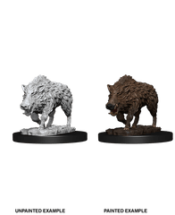WizKids Deep Cuts Unpainted Miniatures: W07 Wild Boar