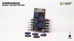 40mm Alien Infestation Round Battle Ready Bases (5)