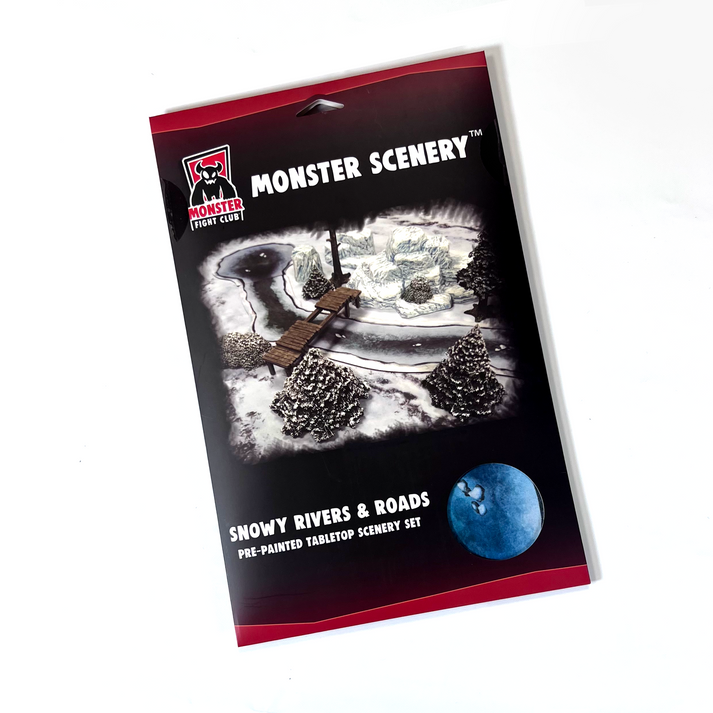 Monster Scenery: Snowy Roads & Rivers