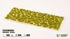 Gamers Grass - 2mm Moss Grass Tufts (115) (Self Adhesive)