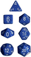 Chessex Water 7 Die Set Speckled