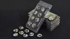 32mm Winter Round Battle Ready Bases (8)