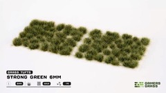 Gamers Grass - 6mm Strong Green Wild Grass Tufts (70) (Self Adhesive)