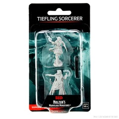 Dungeons & Dragons: Nolzur's Marvelous Unpainted Miniatures - W15 Tiefling Sorcerer Female