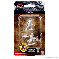 Dungeons & Dragons: Nolzur's Marvelous Unpainted Miniatures - W04 Drow