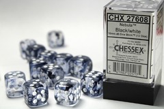 Nebula: 16mm D6 Black/White Block (12)
