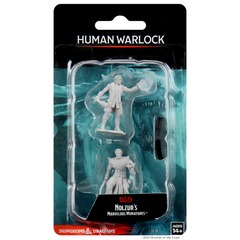 Dungeons & Dragons: Nolzur's Marvelous Unpainted Miniatures - W10 Male Human Warlock