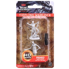 Dungeons & Dragons: Nolzur's Marvelous Unpainted Miniatures - W06 Male Tiefling Warlock