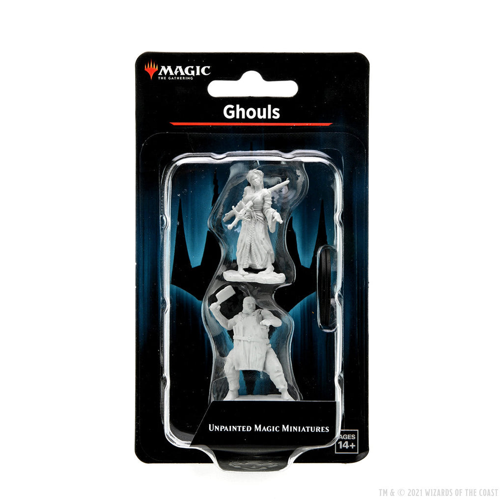 Magic the Gathering Unpainted Miniatures: W03 Ghouls