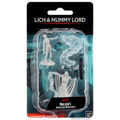 Dungeons & Dragons: Nolzur's Marvelous Unpainted Miniatures - W11 Lich & Mummy Lord