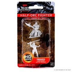 Dungeons & Dragons: Nolzur's Marvelous Unpainted Miniatures - W07 Half-Orc Female Fighter
