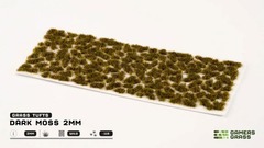 Gamers Grass - 2mm Dark Moss Grass Tufts (115) (Self Adhesive)
