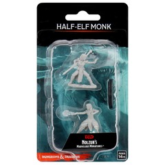 Dungeons & Dragons: Nolzur's Marvelous Unpainted Miniatures - W10 Female Half-Elf Monk