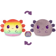 Plushiverse: Reversible Plushie 4in - Rainbow Prism Axolotl