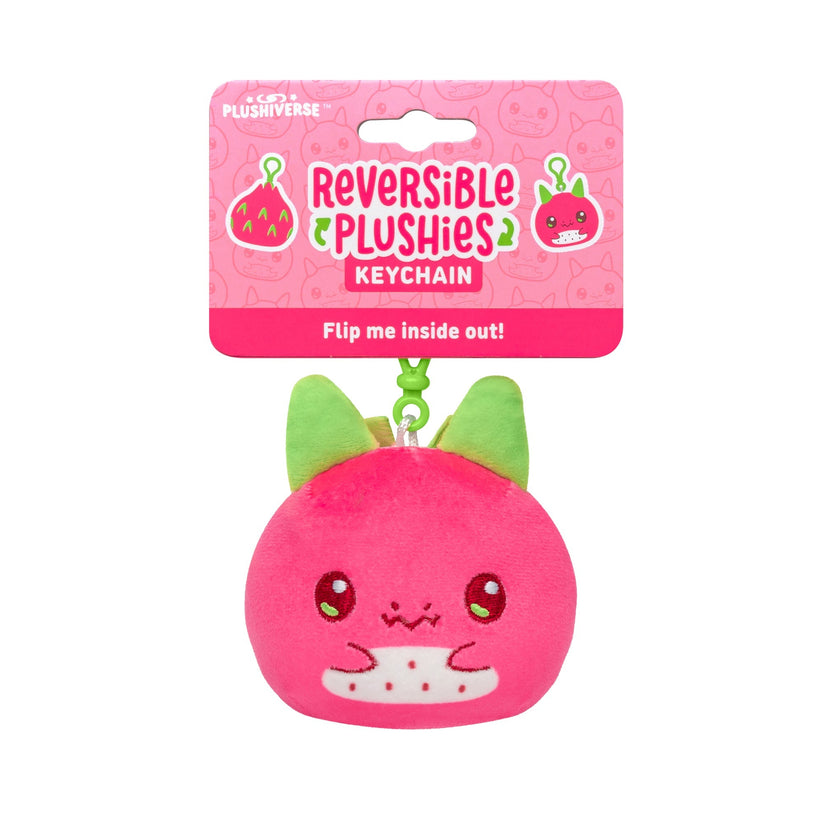 Plushiverse: Reversible Keychain - Dragon Fruit