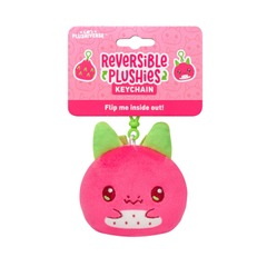 Plushiverse: Reversible Keychain - Dragon Fruit