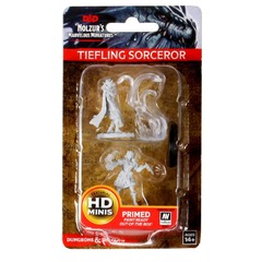 Dungeons & Dragons: Nolzur's Marvelous Unpainted Miniatures - W04 Tiefling Female Sorcerer