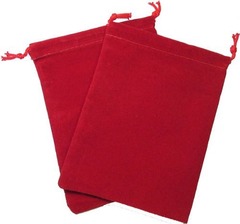 Chessex Dice Bag Large Red