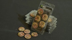 40mm Badlands Round Battle Ready Bases (5)