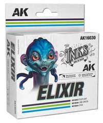 Inks: Elixir Acrylic Set (3 Colors) 30ml Bottles