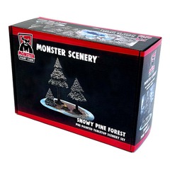Monster Scenery: Snowy Pines