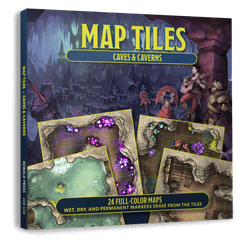 Map Tiles: Caves & Caverns