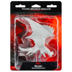 Dungeons & Dragons: Nolzur's Marvelous Unpainted Miniatures - W09 Young Bronze Dragon