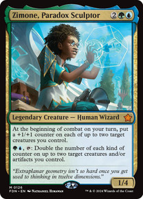 Zimone, Paradox Sculptor (0126) - Foil