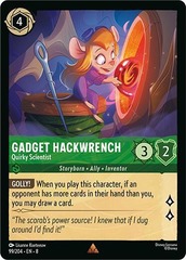 Gadget Hackwrench, Quirky Scientist (0099) - Cold Foil