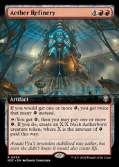 Aether Refinery (0054) (Extended Art) - Ripple Foil