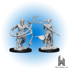 Magic the Gathering Unpainted Miniatures: Mystic/Kor Hookmaster